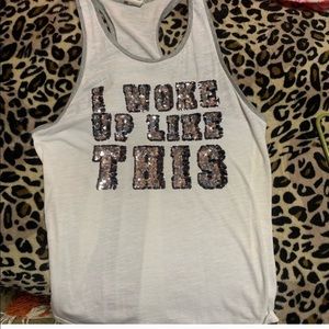 Victoria’s Secret Pink bling tank top